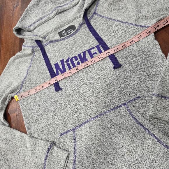 Wicked The Musical Pullover Hoodie Green For Good Size Small - Picture 5 of 6